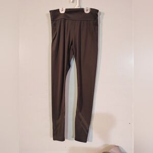 Tory Burch Sport Black Chevron Womans Small Leggings